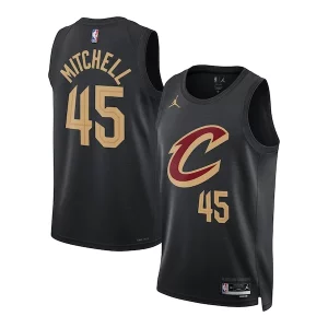 Resistente Duraturo Pratico Donovan Mitchell Cleveland Cavaliers Jordan Brand Unisex Swingman Jersey Statement Edition Black  per i veri fan