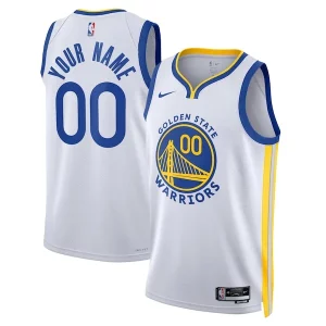 Resistente Golden State Warriors Nike Unisex Swingman Custom Jersey White Association Edition  per i veri fan