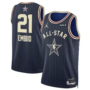 Resistente Joel Embiid Jordan Brand Unisex 2024 NBA All Star Game Swingman Jersey Navy  per i veri fan