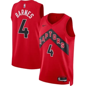 Resistente Robusto Comodo Scottie Barnes Toronto Raptors Nike Unisex Swingman Jersey Icon Edition Red  per i veri fan