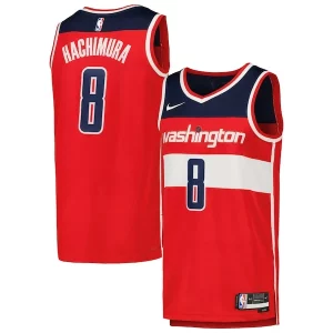 Robusto Bellissimo Rui Hachimura Washington Wizards Nike Swingman Jersey Red  per i veri fan