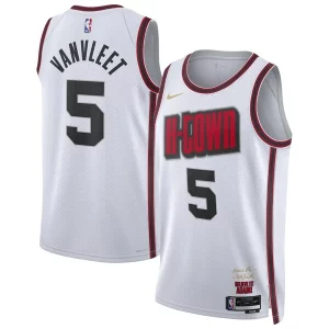 Robusto Carino Fred VanVleet Houston Rockets Nike Unisex 2024/25 Swingman Player Jersey City Edition White  per i veri fan