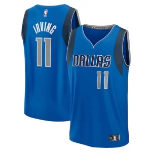 Robusto Classico Kyrie Irving Dallas Mavericks Youth Fast Break Replica Player Jersey Icon Edition Blue  per i veri fan