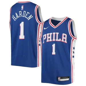 Robusto Duraturo Comodo James Harden Philadelphia 76ers Nike Youth Swingman Jersey Icon Edition Royal  per i veri fan