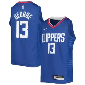 Robusto Elegante Stupendo Paul George LA Clippers Nike Youth 2021/22 Diamond Swingman Jersey Icon Edition Royal  per i veri fan