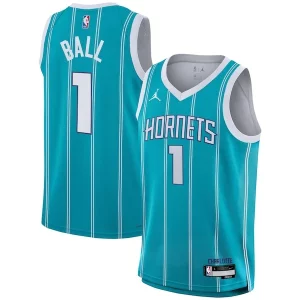 Robusto LaMelo Ball Charlotte Hornets Nike Youth Swingman Jersey Icon Edition Teal  per i veri fan