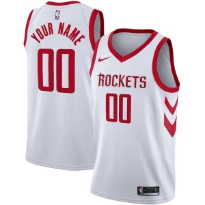 Robusto Meraviglioso Fascinante Houston Rockets Nike Swingman Custom Jersey Association Edition White  per i veri fan