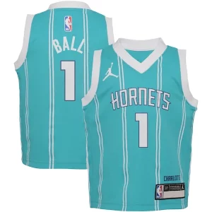 Robusto Ottimo Comodo LaMelo Ball Charlotte Hornets Jordan Brand Toddler Swingman Player Jersey Icon Edition Teal  per i veri fan