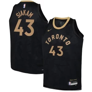 Robusto Pascal Siakam Toronto Raptors Nike Youth 2022/23 Swingman Jersey City Edition Black  per i veri fan