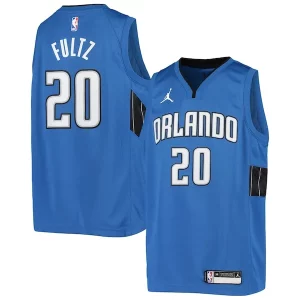 Robusto Splendido Markelle Fultz Orlando Magic Jordan Brand Youth 2020/21 Swingman Jersey Statement Edition Blue  per i veri fan