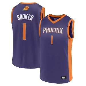 Sofisticato Delizioso Classico Men's Devin Booker Purple Phoenix Suns Player Jersey  per i veri fan