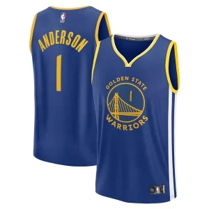 Sofisticato Incantevole Trendy Kyle Anderson Golden State Warriors Fast Break Replica Player Jersey Icon Edition Royal  per i veri fan