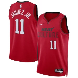 Sofisticato Jaime Jaquez Jr. Miami Heat Nike Unisex 2024/25 Swingman Player Jersey City Edition Red  per i veri fan