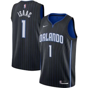 Sofisticato Jonathan Isaac Orlando Magic Nike Swingman Jersey Black Icon Edition  per i veri fan