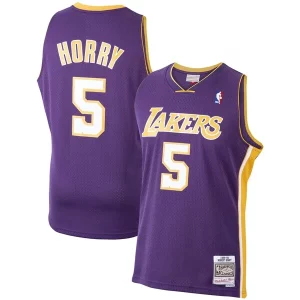 Sofisticato Lussuoso Robert Horry Los Angeles Lakers 1999/00 Hardwood Classics Swingman Jersey Purple  per i veri fan