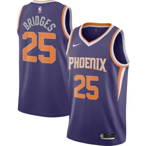 Sofisticato Mikal Bridges Phoenix Suns Nike 2020/21 Swingman Player Jersey Icon Edition Purple  per i veri fan