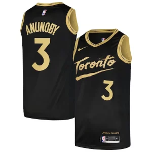 Sofisticato OG Anunoby Toronto Raptors Nike Swingman Player Jersey City Edition Black  per i veri fan