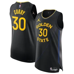 Sofisticato Stupendo Lussuoso Stephen Curry Golden State Warriors Jordan Brand 2024/25 Authentic Jersey Statement Edition Black  per i veri fan