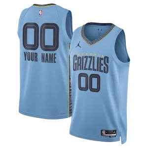 Sofisticato Stupendo Memphis Grizzlies Jordan Brand Unisex 2022/23 Swingman Custom Jersey Statement Edition Blue  per i veri fan