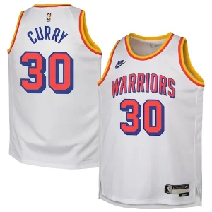 Sofisticato Versatile Stephen Curry Golden State Warriors Nike Youth 2024/25 Swingman Jersey White Classic Edition  per i veri fan