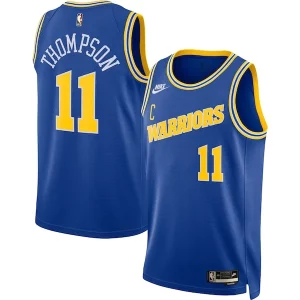 Splendido Attraente Klay Thompson Golden State Warriors Nike Swingman Jersey Classic Edition Blue  per i veri fan