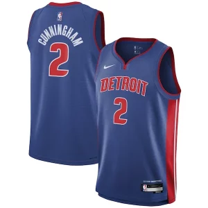 Splendido Cade Cunningham Detroit Pistons Nike Youth Swingman Jersey Icon Edition Blue  per i veri fan