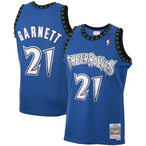 Robusto Kevin Garnett Minnesota Timberwolves 2001/02 Hardwood Classics Swingman Jersey Blue  per i veri fan