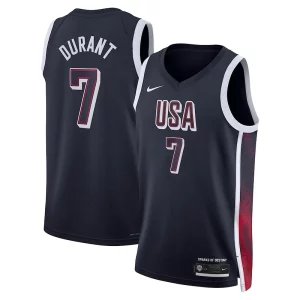 Splendido Delizioso Kevin Durant USA #7 Nike 2024 Swingman Player Jersey Navy  per i veri fan