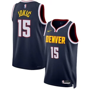Splendido Eccezionale Nikola Jokic Denver Nuggets Nike Unisex Swingman Jersey Icon Edition Navy  per i veri fan