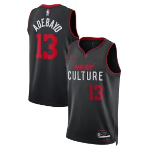 Splendido Fantastico Eccezionale Bam Adebayo Miami Heat Nike Unisex 2023/24 Swingman Jersey Black City Edition  per i veri fan