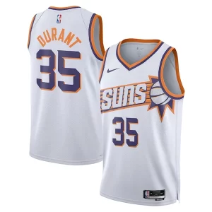 Splendido Kevin Durant Phoenix Suns Nike Unisex Swingman Jersey Association Edition White/Purple  per i veri fan