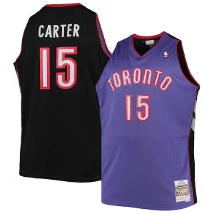Splendido Raffinato Elegante Vince Carter Toronto Raptors Big & Tall 1999/00 Hardwood Classics Swingman Jersey Purple/White  per i veri fan