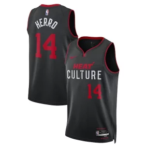 Splendido Tyler Herro Miami Heat Nike Unisex 2023/24 Swingman Jersey Black City Edition  per i veri fan