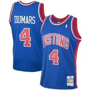 Splendido Versatile Bellissimo Joe Dumars Detroit Pistons 1988/89 Hardwood Classics Swingman Jersey Blue  per i veri fan