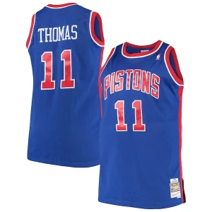 Stupendo Accattivante Delizioso Isaiah Thomas Detroit Pistons 1988/89 Big & Tall Hardwood Classics Swingman Jersey Royal  per i veri fan