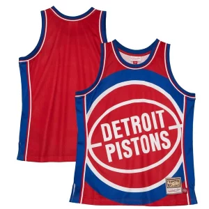 Stupendo Bellissimo Detroit Pistons Hardwood Classics Blown Out Fashion Jersey Red  per i veri fan