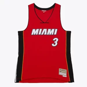 Stupendo Carino Prestigioso Dwyane Wade Miami Heat Women's 2005/06 Hardwood Classics Swingman Jersey Red  per i veri fan