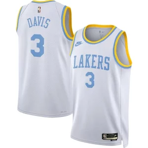 Stupendo Fantastico Anthony Davis Los Angeles Lakers Nike Swingman Jersey Classic Edition White  per i veri fan