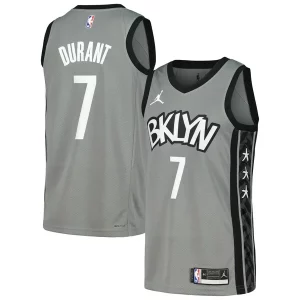 Stupendo Gorgeous Comodo Kevin Durant Brooklyn Nets Nike Swingman Player Jersey Statement Edition Gray/Blue  per i veri fan