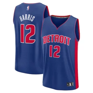 Cool Carino Duraturo Tobias Harris Detroit Pistons Fast Break Replica Player Jersey Icon Edition Blue  per i veri fan