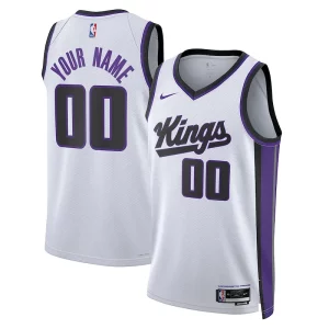 Ottimo Splendido Bellissimo Sacramento Kings Nike Unisex Swingman Custom Jersey Association Edition White  per i veri fan