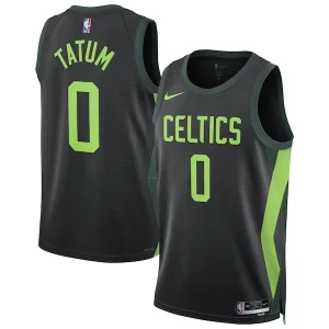 Stupendo Incantevole Jayson Tatum Boston Celtics Nike Unisex 2024/25 Swingman Player Jersey City Edition Black  per i veri fan