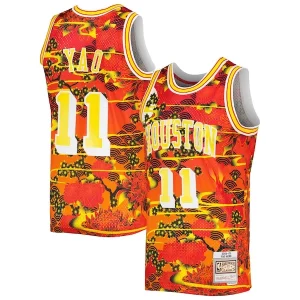 Stupendo Robusto Yao Ming Houston Rockets 2004/05 Hardwood Classics Lunar New Year Swingman Jersey Red  per i veri fan