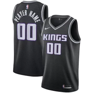 Stupendo Sacramento Kings Nike Swingman Custom Jersey Black Statement Edition  per i veri fan