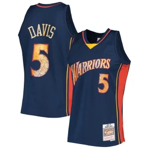 Trendy Baron Davis Golden State Warriors 2006/07 Hardwood Classics NBA 75th Anniversary Diamond Swingman Jersey Royal  per i veri fan