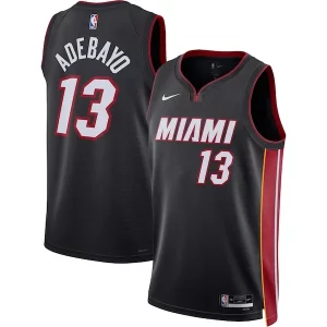Trendy Classico Sofisticato Bam Adebayo Miami Heat Nike Unisex Swingman Jersey Icon Edition Black  per i veri fan