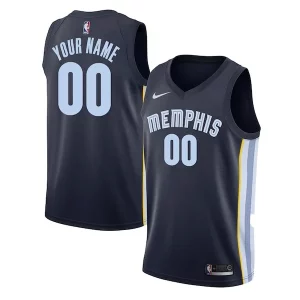 Trendy Comodo Memphis Grizzlies Nike Swingman Custom Jersey Navy Icon Edition  per i veri fan