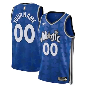 Trendy Cool Classico Orlando Magic Nike Unisex 2023/24 Swingman Custom Jersey Classic Edition Blue  per i veri fan