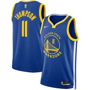 Trendy Klay Thompson Golden State Warriors Nike Unisex Swingman Jersey Icon Edition Royal/White  per i veri fan
