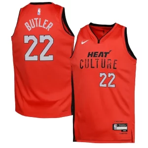Trendy Stupendo Jimmy Butler Miami Heat Nike Youth 2024/25 Swingman Player Jersey City Edition Red  per i veri fan